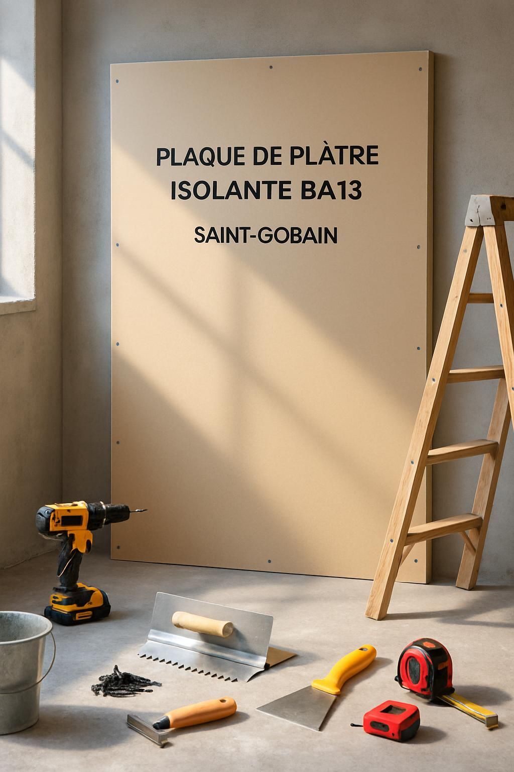 chantier de isolation phonique mur