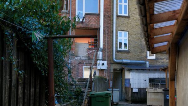 Photo réaliste pour isolation extérieure maison - Holme Ringvej under renovation