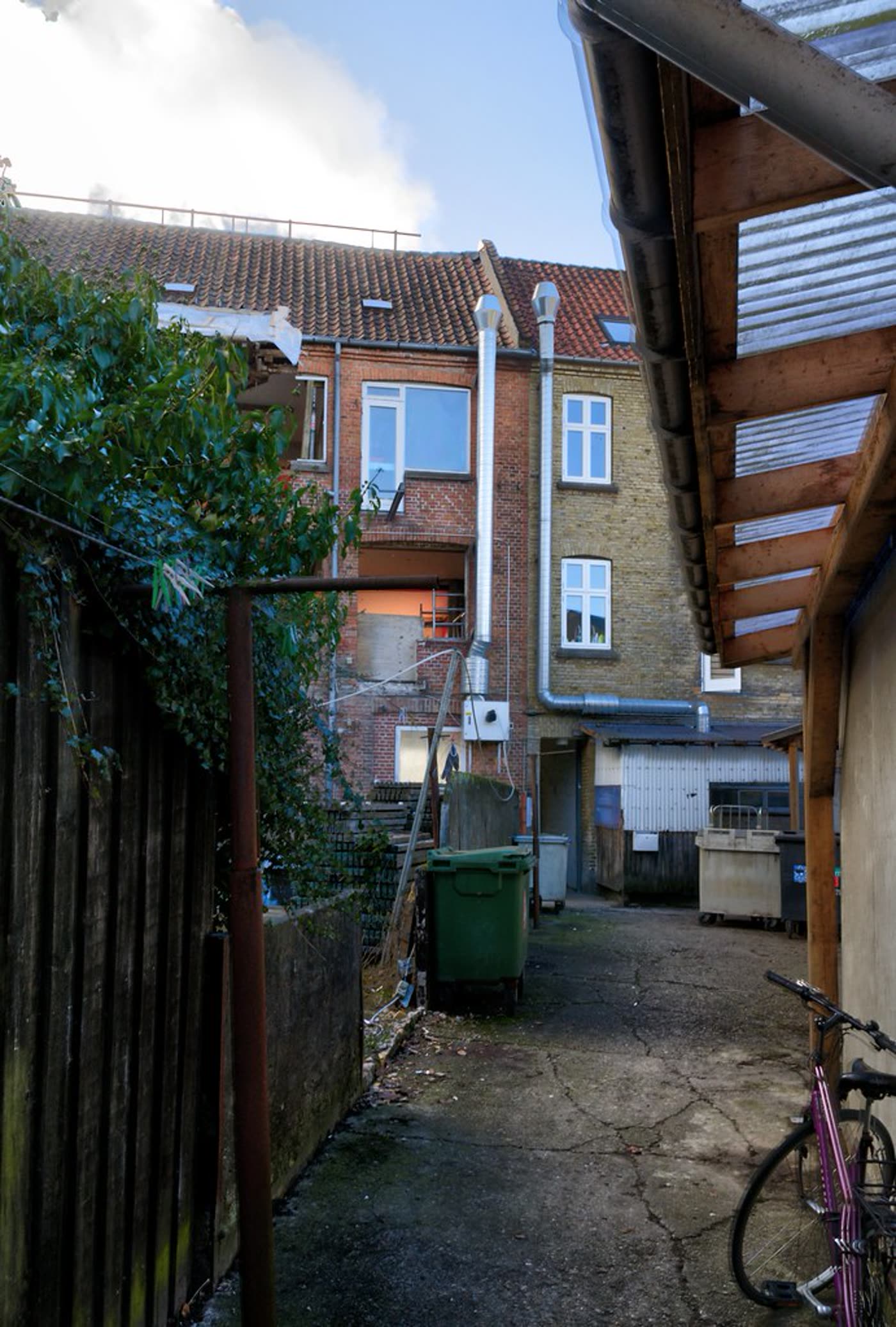 Photo réaliste pour isolation extérieure maison - Holme Ringvej under renovation