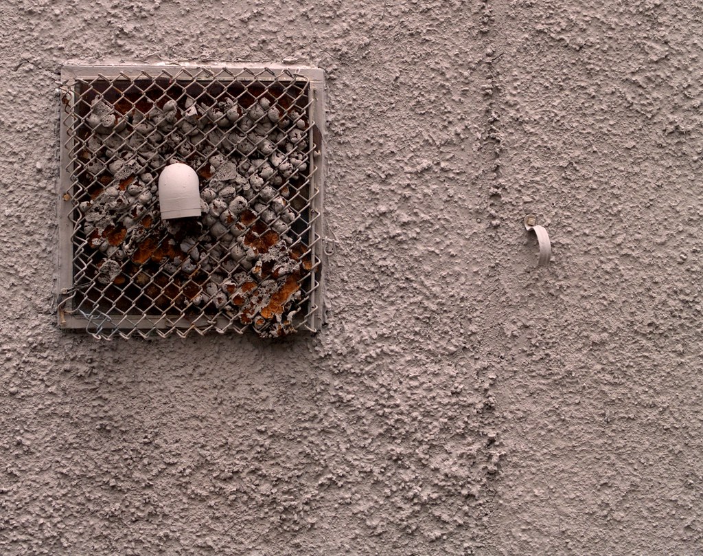 Photo réaliste de réseau de ventilation pour bouche vmc hygroréglable