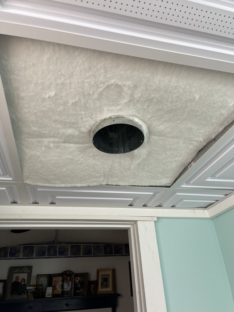 Photo de gaine ou bouche de ventilation liée à installation vmc