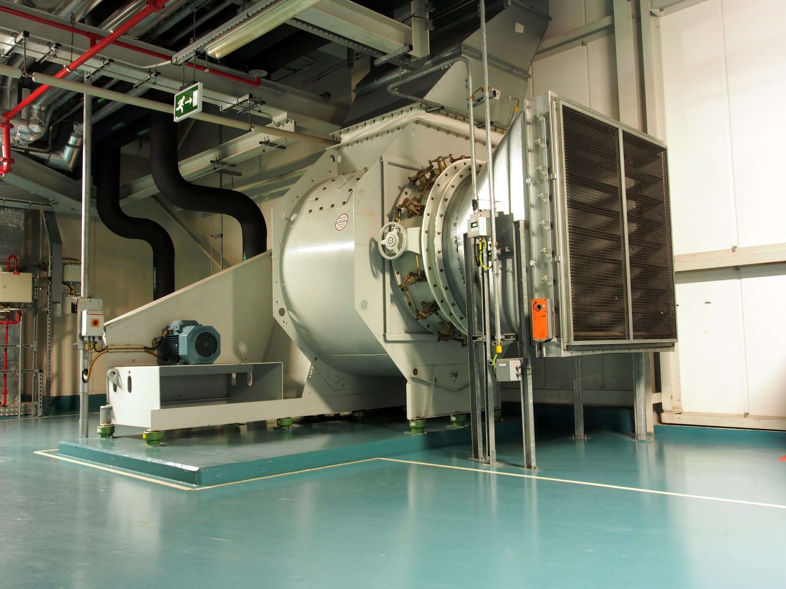 Photo de gaine ou bouche de ventilation liée à vmc double flux