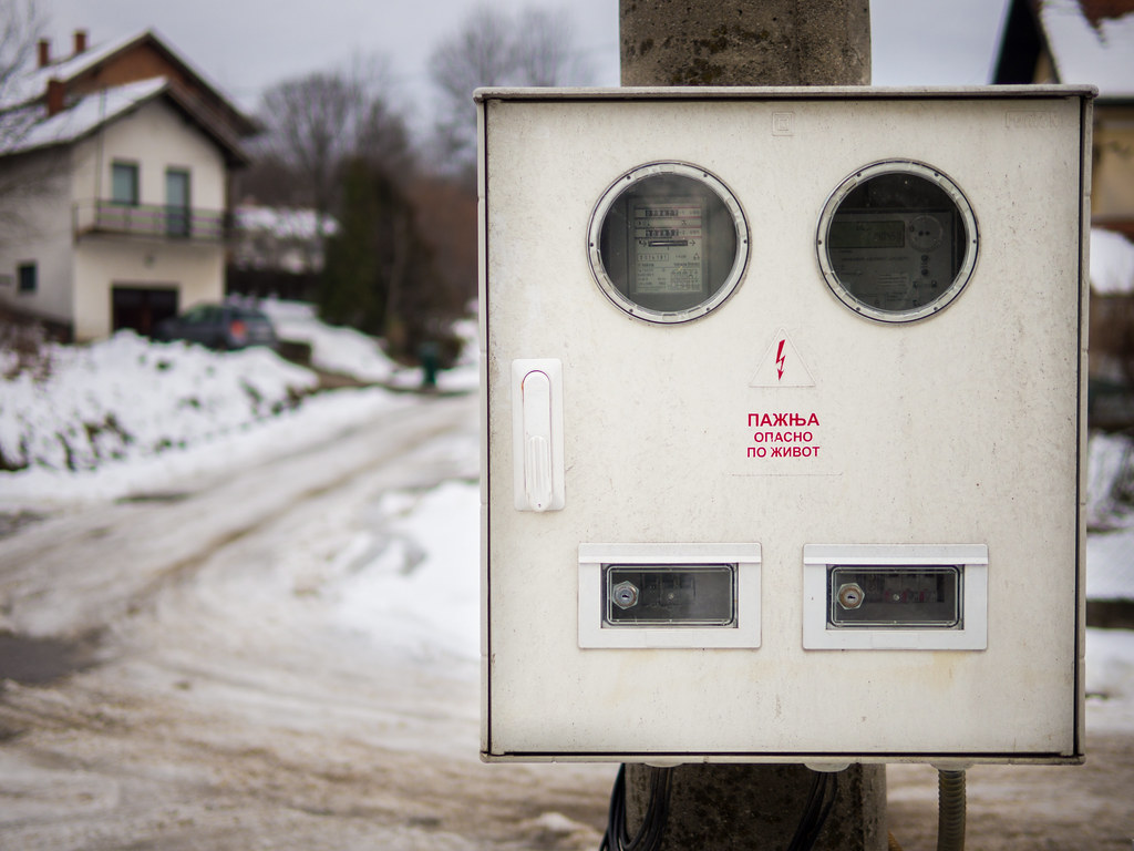 Photo de gaine ou bouche de ventilation liée à disjoncteur vmc