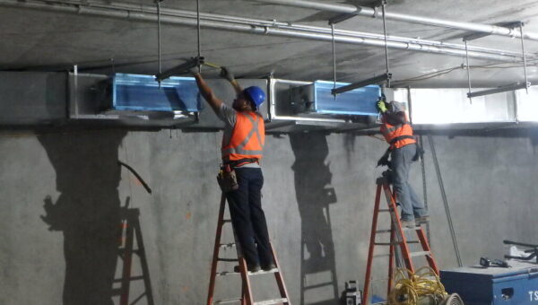 Photo réaliste liée à vmc autoréglable en rénovation de maison