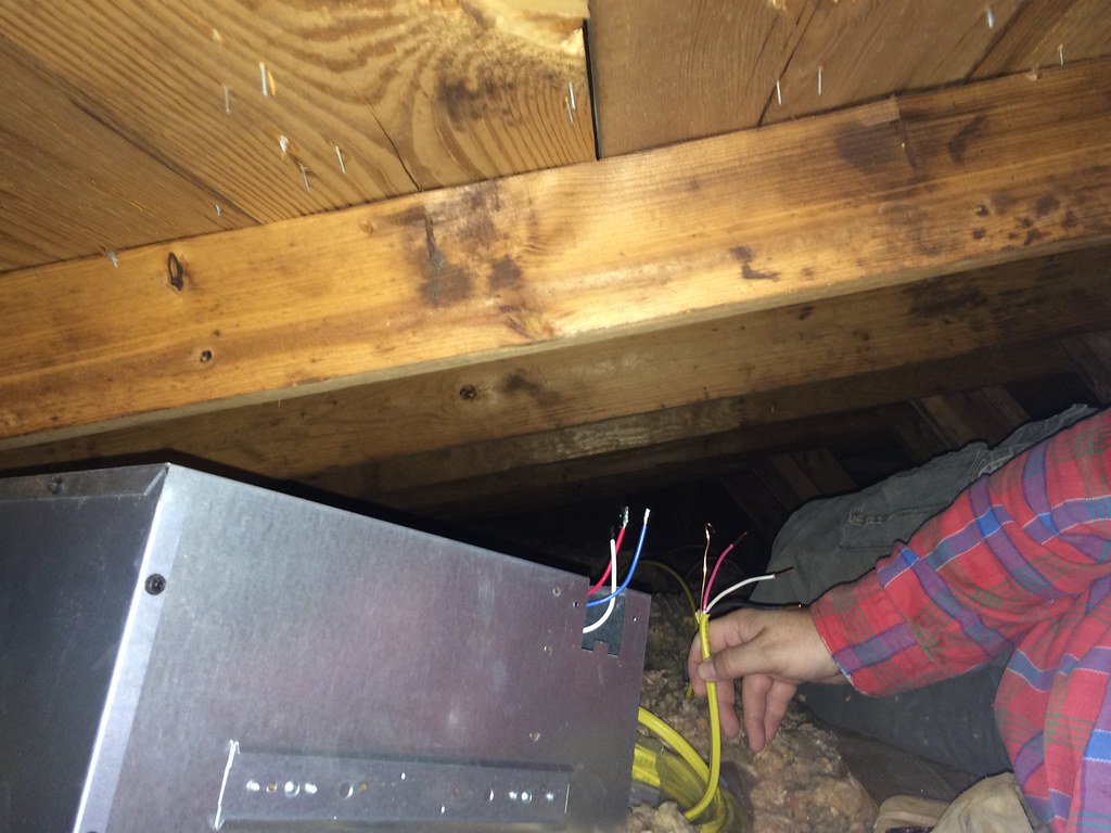 Photo réaliste de réseau de ventilation pour vmc de salle de bain